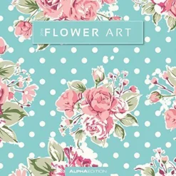 Calendario da muro Arte floreale 2018