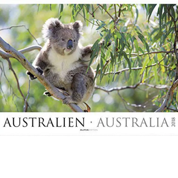 Calendario da muro Australia 2018