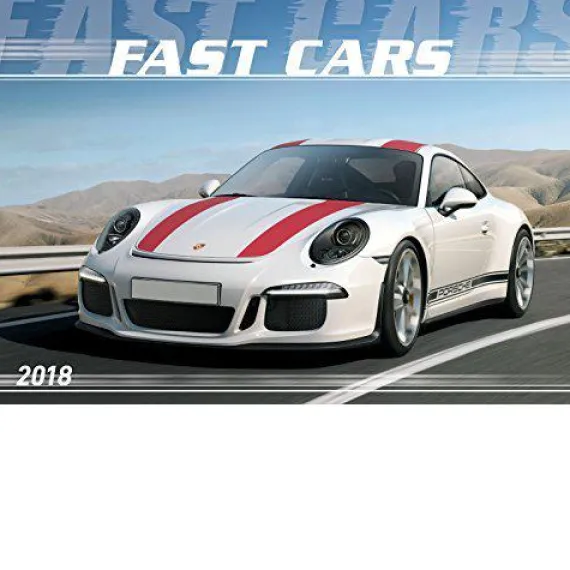 Calendario da muro Auto sportive 2018