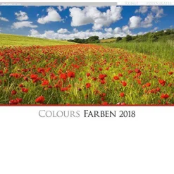 Calendario da muro Colori 2018