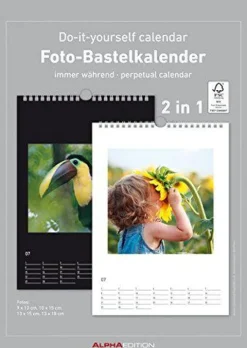 Calendario da muro fai da te 2018