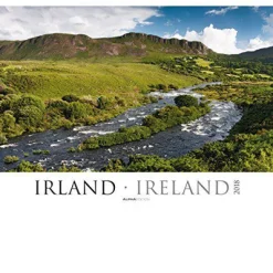 Calendario da muro Irlanda 2018