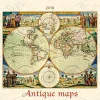 Calendario da muro Mappe antiche 2018