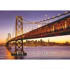 Calendario da parete 2024 Big City Light cm 49,5x33