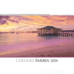 Calendario da parete 2024 Colours cm 49,5x33