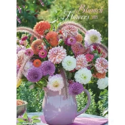 Calendario da parete 2025 Flowers cm 23,7x34