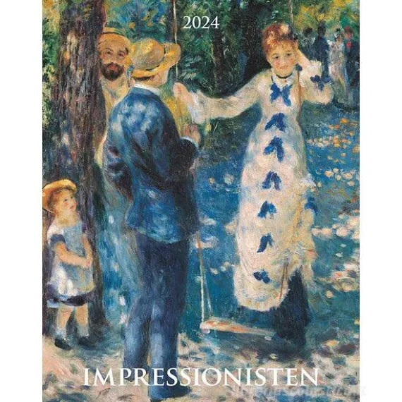 Calendario da parete 2024 Impressionists cm 42x56