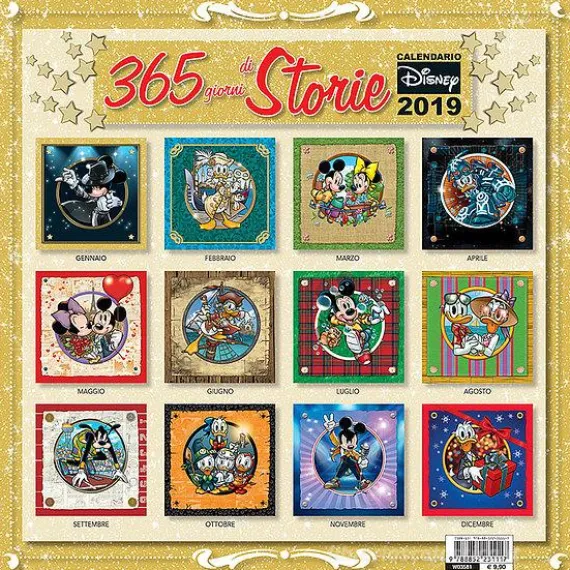 Calendario 2019 Disney. 365 giorni di storie