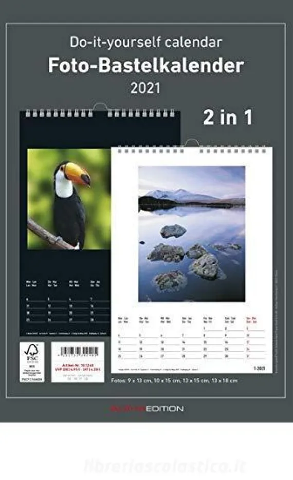 Calendario 2021 Do it yourself calender 21x29,7