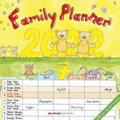 Calendario 2022 Family Planer 30x30