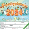 Calendario 2024 Family Planner cm 30x30