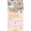 Calendario Family Planner 2024 GreenLine Floral cm 22x45