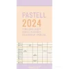 Calendario Family Planner 2024 GreenLine Pastell cm 22x45