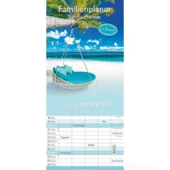 Calendario 2025 Family Planner Happy Moments cm 19,5x45