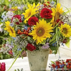 Calendario 2022 Flowers 30x30