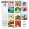Calendario 2025 Funny Dogs cm 30x30