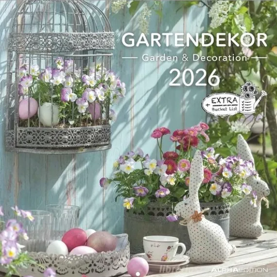 Calendario 2026 Garden & Decoration cm 30x30