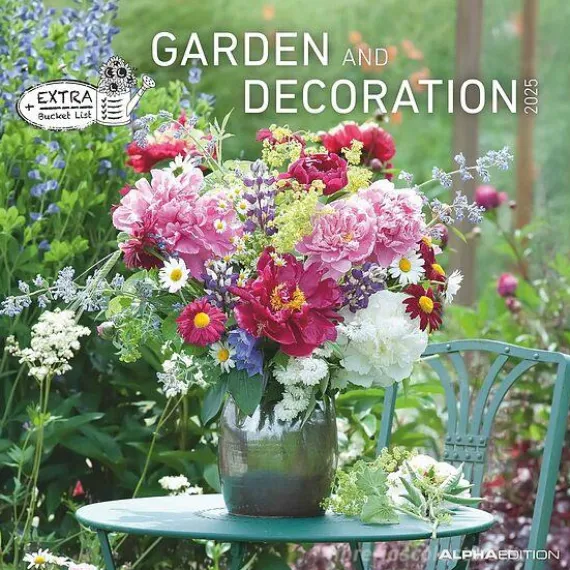 Calendario 2025 Garden & Decoration cm 30x30