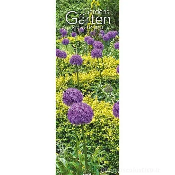 Calendario 2024 Gardens cm 34x98