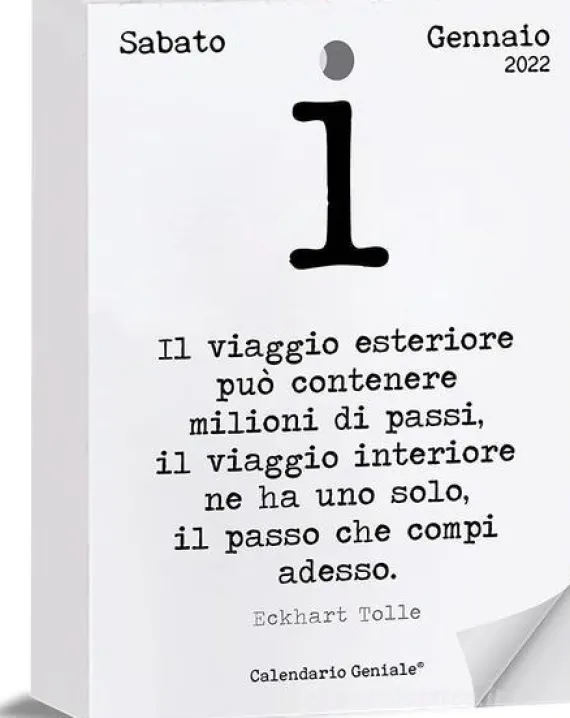 Calendario geniale 2022. Leggi la frase del giorno, condividi i pensieri filosofici di tutti i tempi e risveglia il genio che è in te!