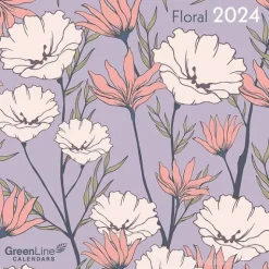 Calendario 2024 GreenLine Floral cm 30x30