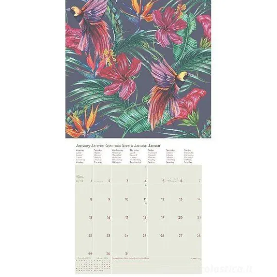 Calendario 2024 GreenLine Jungle cm 30x30