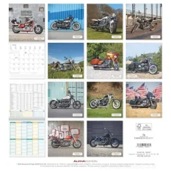 Calendario 2026 Harleys cm 30x30