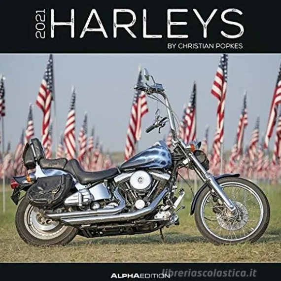 Calendario 2021 Harleys 30x30