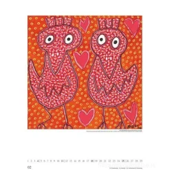 Calendario 2024 James Rizzi cm 50x70