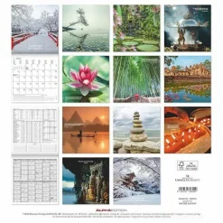 Calendario 2025 Meditation cm 30x30