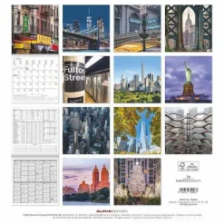 Calendario 2025 New York cm 30x30
