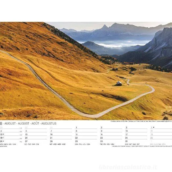 Calendario 2024 Romantic Trails cm 42x29,7