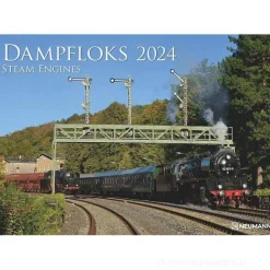 Calendario 2024 Steam Engines cm 42x29,7