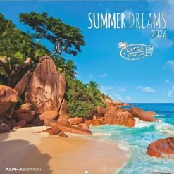 Calendario 2026 Summer Dreams cm 30x30