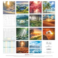 Calendario 2026 Sunny Moments cm 30x30