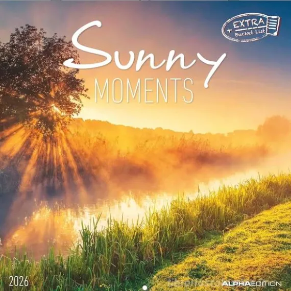 Calendario 2026 Sunny Moments cm 30x30