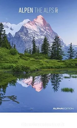Calendario 2021 The Alps 23,7x34