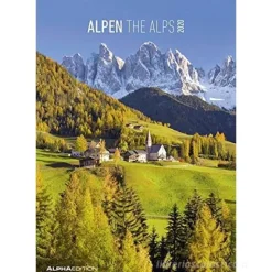 Calendario 2020 The Alps 23,7x34 cm