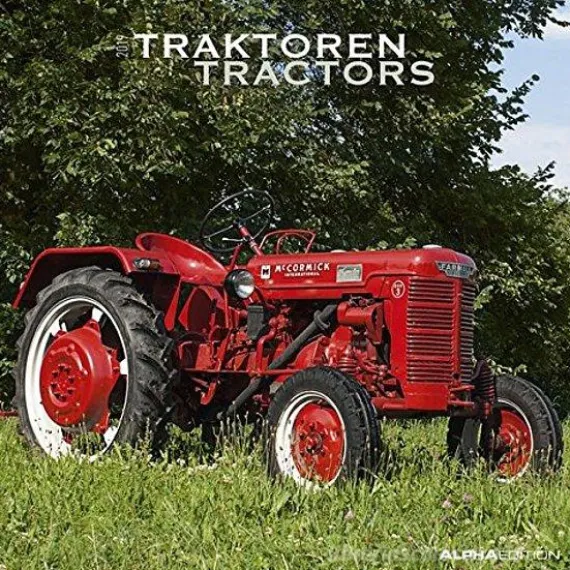 Calendario 2019 Tractors 30x30 cm