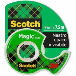 Chiocciola nastro adesivo Magic opaco invisibile 19 mm x 7,5 metri