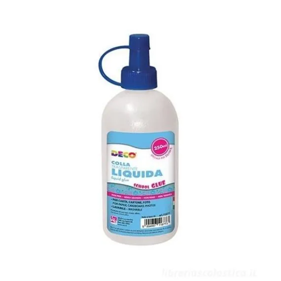 Colla liquida trasparente a base acqua ml 250