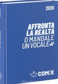 Comix 2019-2020. Agenda 16 mesi. Azzurro e bianco
