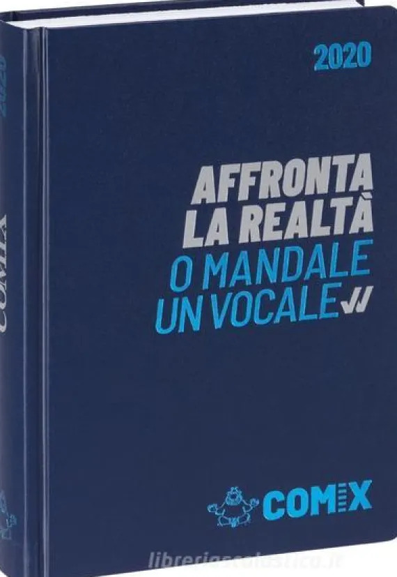Comix 2019-2020. Agenda 16 mesi. Blu