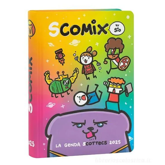Comix 2024-2025. Agenda 16 mesi medium Scottecs by Sio. Ciaovengers