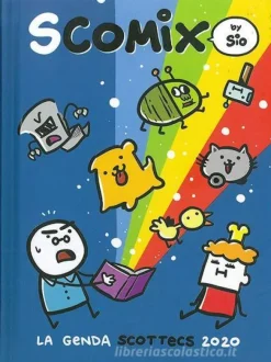 Comix 2019-2020. Agenda 16 mesi medium Scottecs by Sio. Blu