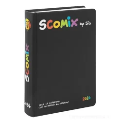 Comix 2023-2024. Agenda 16 mesi medium Scottecs by Sio. Nero