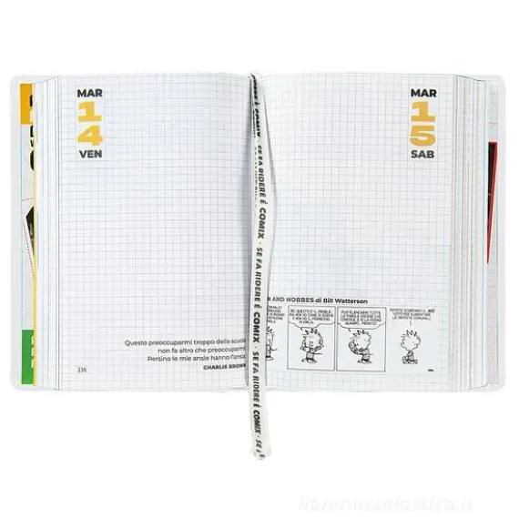 Comix 2024-2025. Agenda 16 mesi mignon plus. Bianco