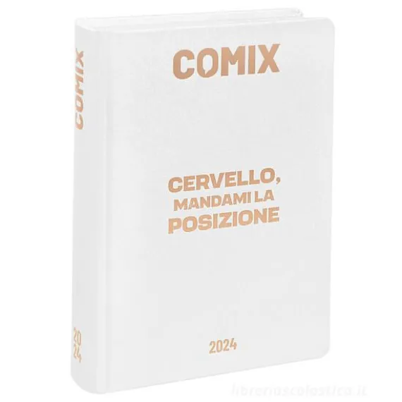 Comix 2023-2024. Agenda 16 mesi mignon plus. Bianco perla