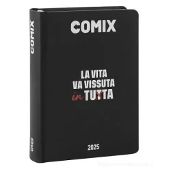 Comix 2024-2025. Agenda 16 mesi mignon plus. Nero e bianco