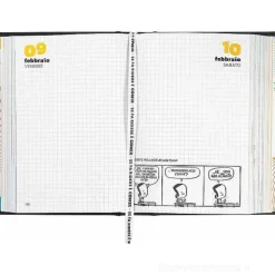 Comix 2023-2024. Agenda 16 mesi mignon plus. Gear Black